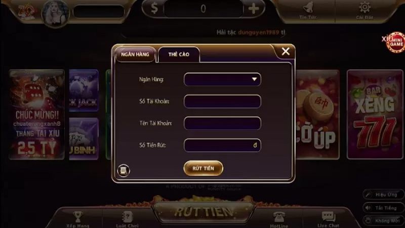 Pasted 4 Các bước rút tiền từ Zowin được trình bày khá rõ ràng